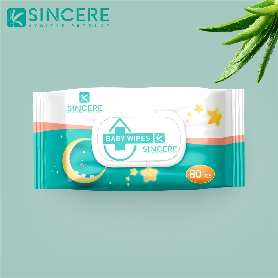 Bamboo Wet Wipes With Aloe Vera factory