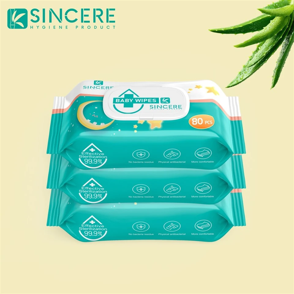 Μαντηλάκια Bamboo Wet With Aloe Vera