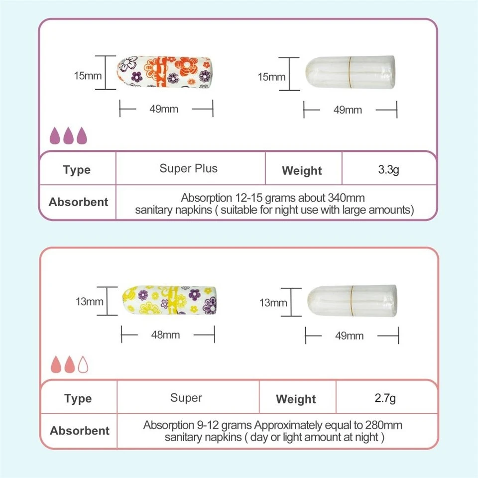 organic tampons regular and super(233)